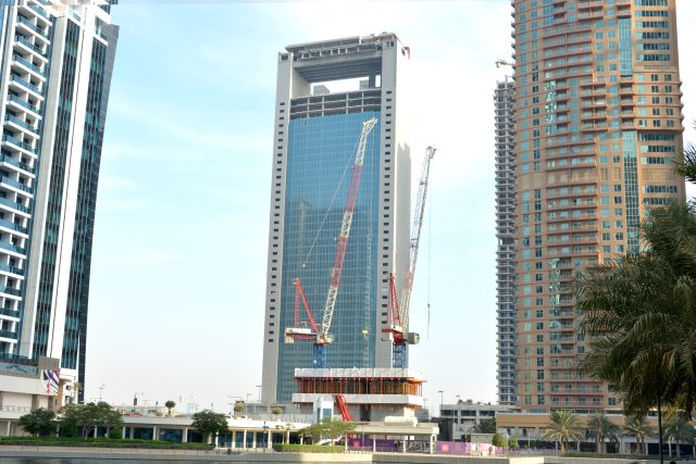 Raimondi Middle East deploys two luffers in one of Dubai’s most vibrant districts
